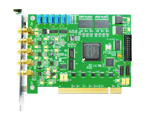 PCI8100 2路可同步任意波形发生器  湖南数据采集卡