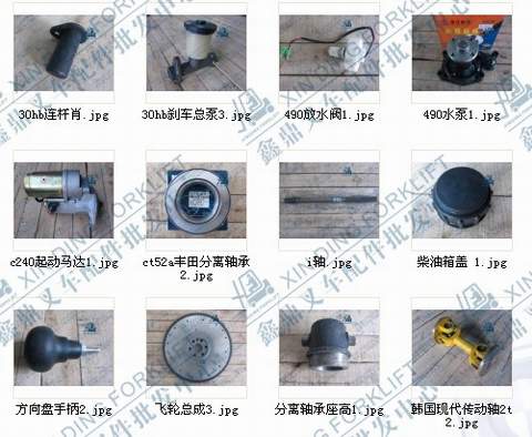 进口叉车配件 批发叉车配件