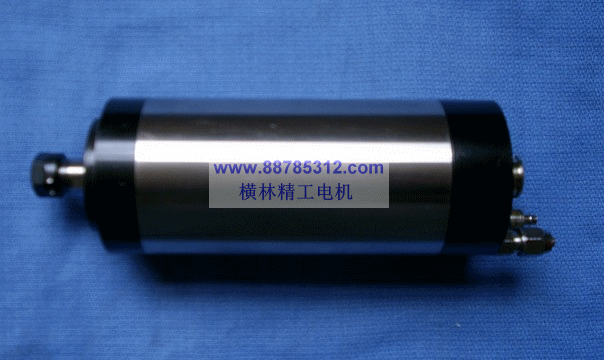 供应Φ80mm/1.5kw雕刻机电主轴 4轴承