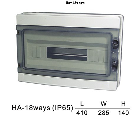 意大利款照明配电盒防水开关盒HA18配电箱塑料防水盒