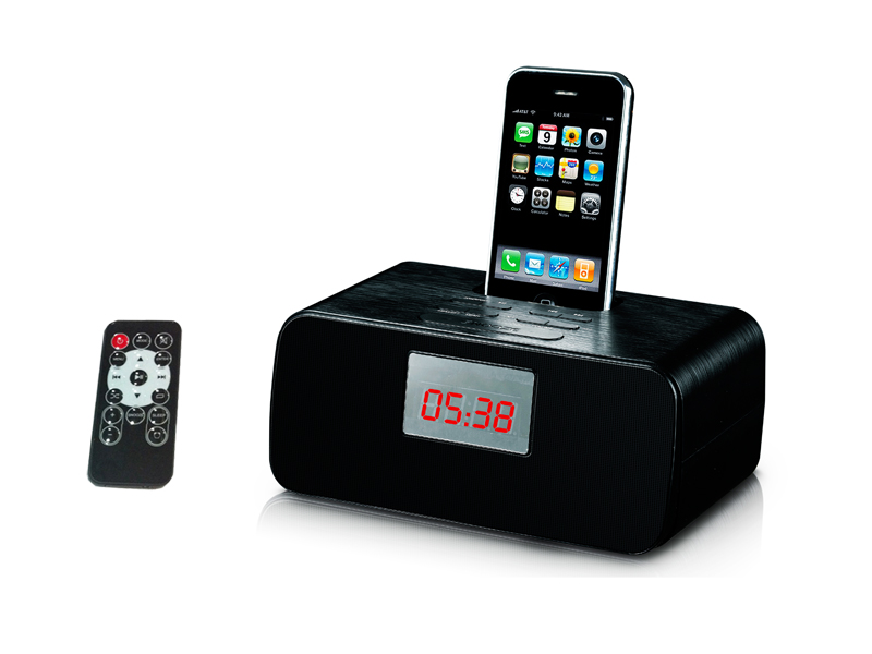 苹果iphone音响酒店客房闹钟音箱ipod底座音箱