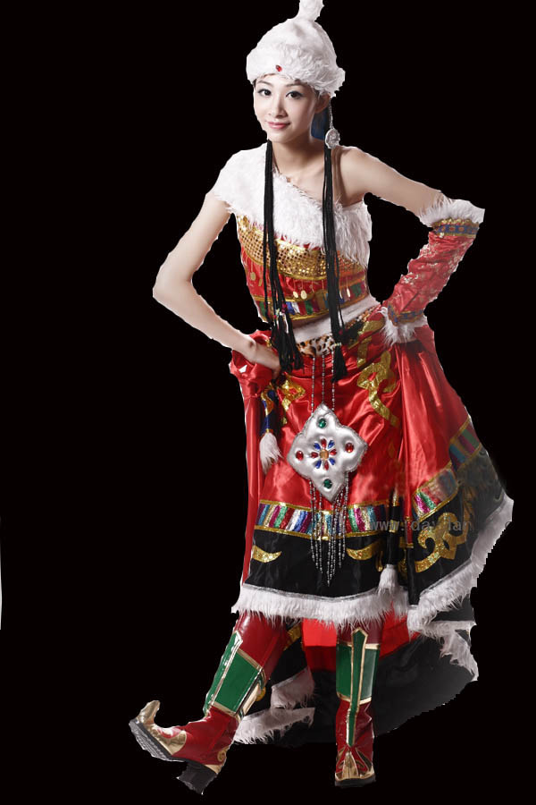 民族服装—藏族—574