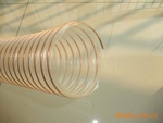 PU钢丝螺旋增强软管   PU钢丝透明软管