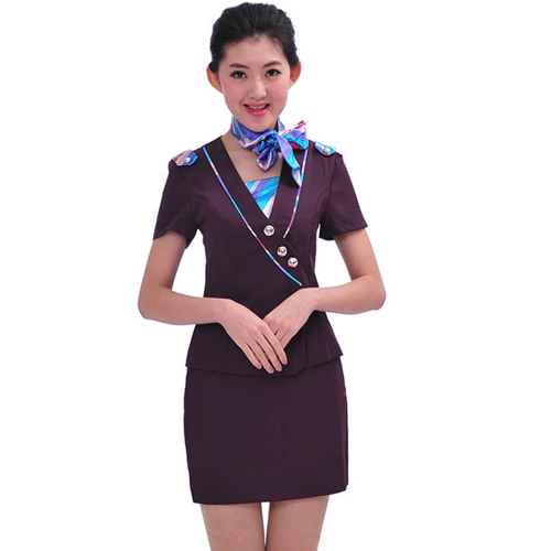 新款时尚韩版职业装套装批发制服诱惑空姐