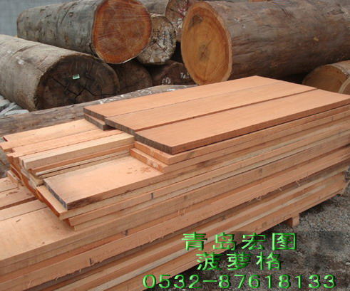 青岛菠萝格防腐木
