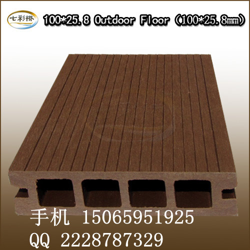 厂家直销100*25.8生态木塑地板-15065951925