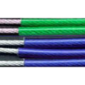 涂塑/包胶304不锈钢绳，绿色304不锈钢钢丝绳