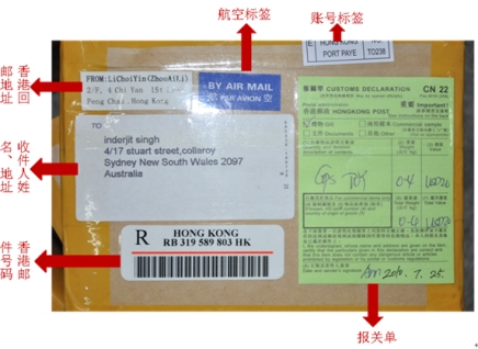 Hongkongpostairmail——香港邮政小包
