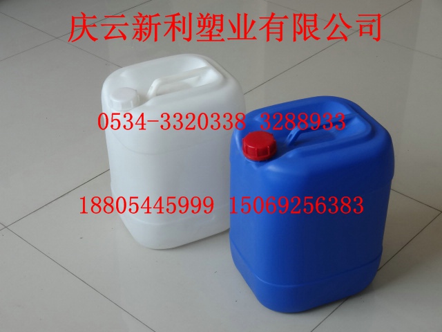 堆码型25升塑料桶是新利塑业的拳头产品