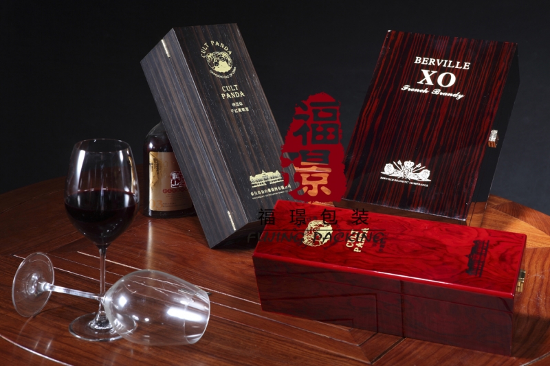 专业设计生产高档木制礼品盒 酒盒