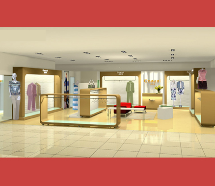 服装展柜2
