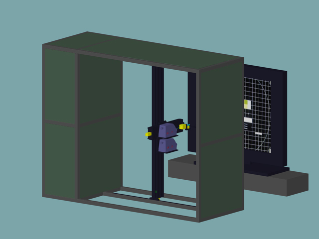 <液晶电视光学综合自动测量台>