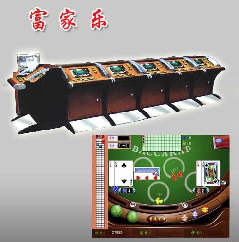 海威科技大型保单游戏机富家乐