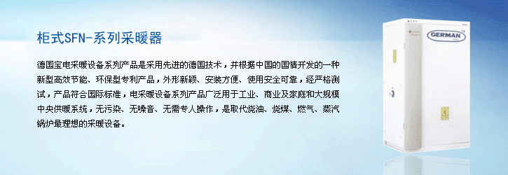 德国宝中央热水式电采暖锅炉