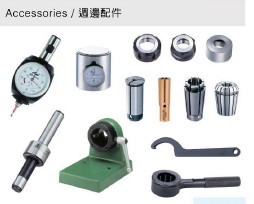 ER/NR/HC/CTH筒夹，夹头，螺帽，扳手