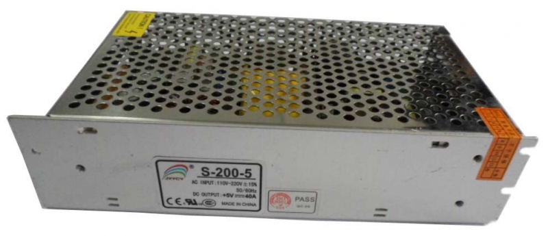 杭州佳新源5v200W开关电源_显示屏电源_p10板电源
