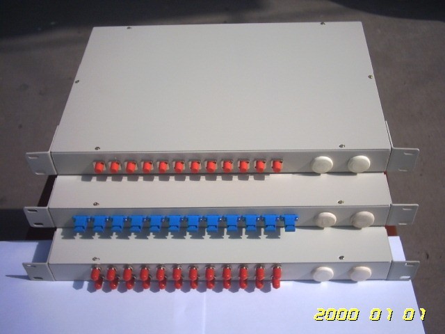 机架式光缆终端盒，12芯机架式终端盒