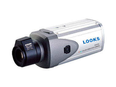 美国乐可视 1/3"CCD680线彩转黑枪式摄像机