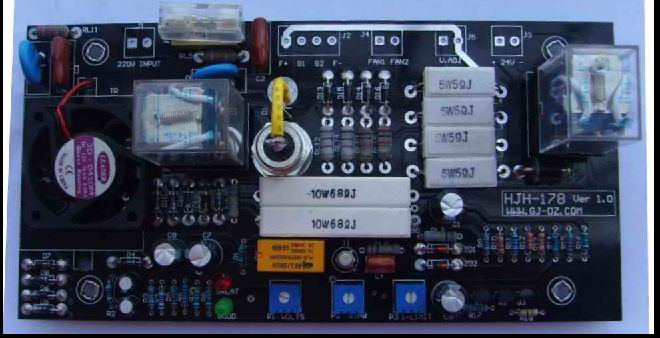 HJH-178有刷发电机励磁驱动板