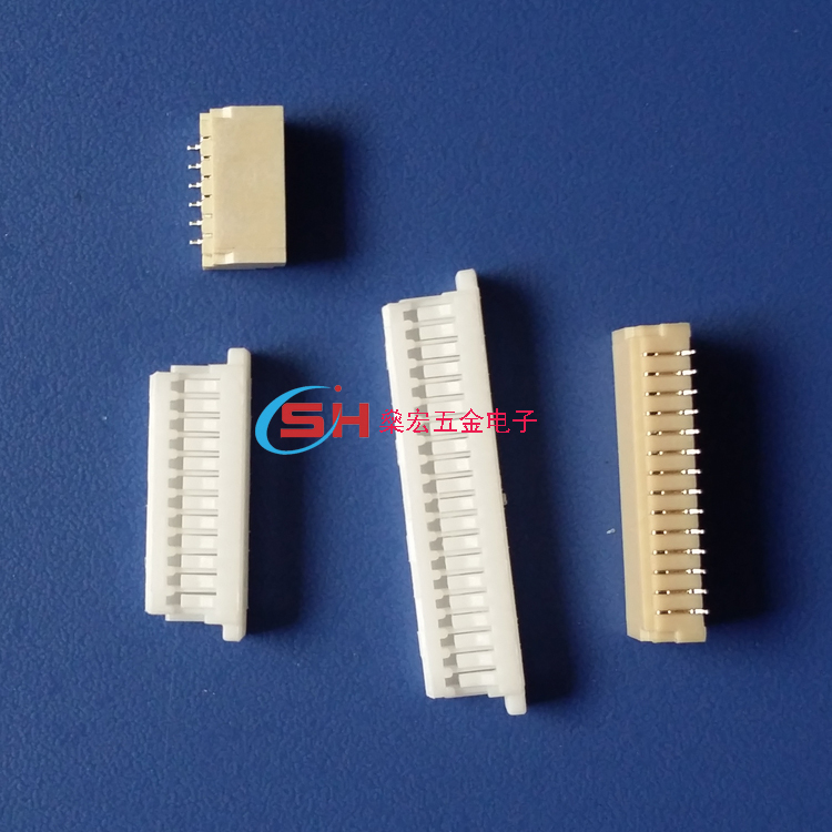 JST1.0单排胶壳，1.0连接器