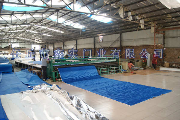 无机布提升防火卷帘门