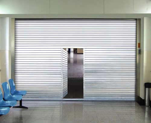 水平防火卷帘门