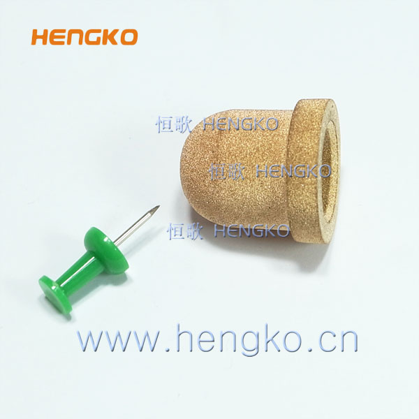 黄粉末过滤烧结罩杯