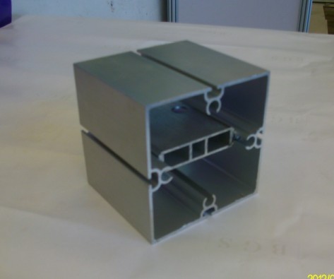 方柱锁芯-方铝材料厂家-双锁芯