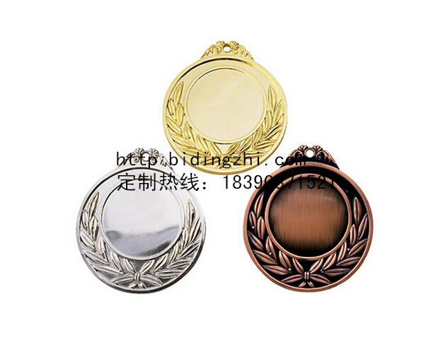 金银铜空白金属奖牌，哪里可以定做