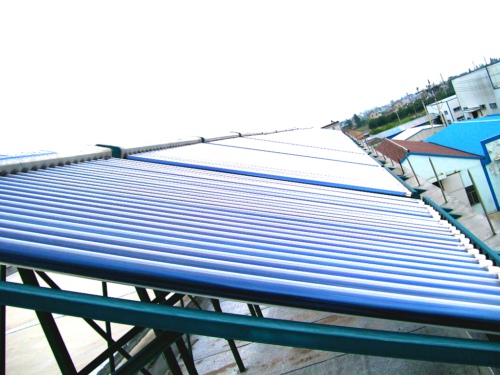 番禺宾馆太阳能热水器安装，太阳能热水工程