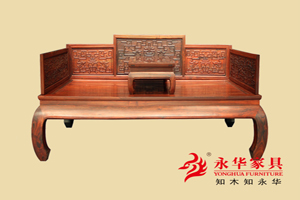 广东红木家具品牌古典罗汉床红木大床