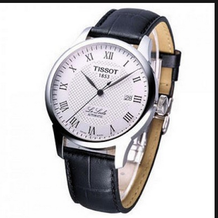Tissot 天梭 力洛克自动机械皮带商务男腕表