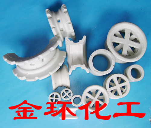 陶瓷阶梯环填料,陶瓷矩鞍环填料
