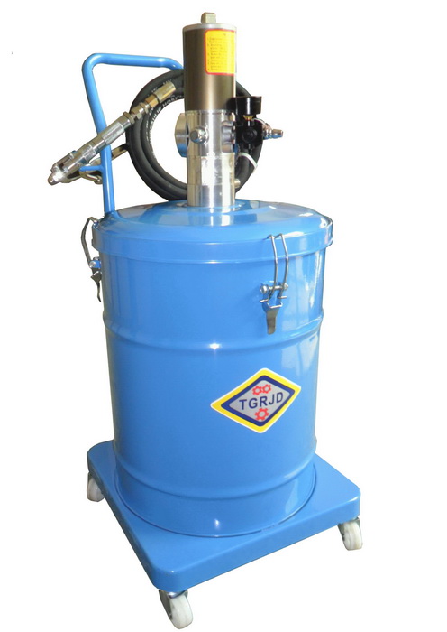 高压气动黄油机K55可容下原装油桶