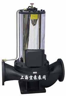 上海水泵PBG型系列完全无泄漏屏蔽管道离心泵