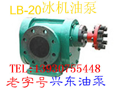 大冷泵大连冷冻机泵LB-20冰机油泵兴东油泵