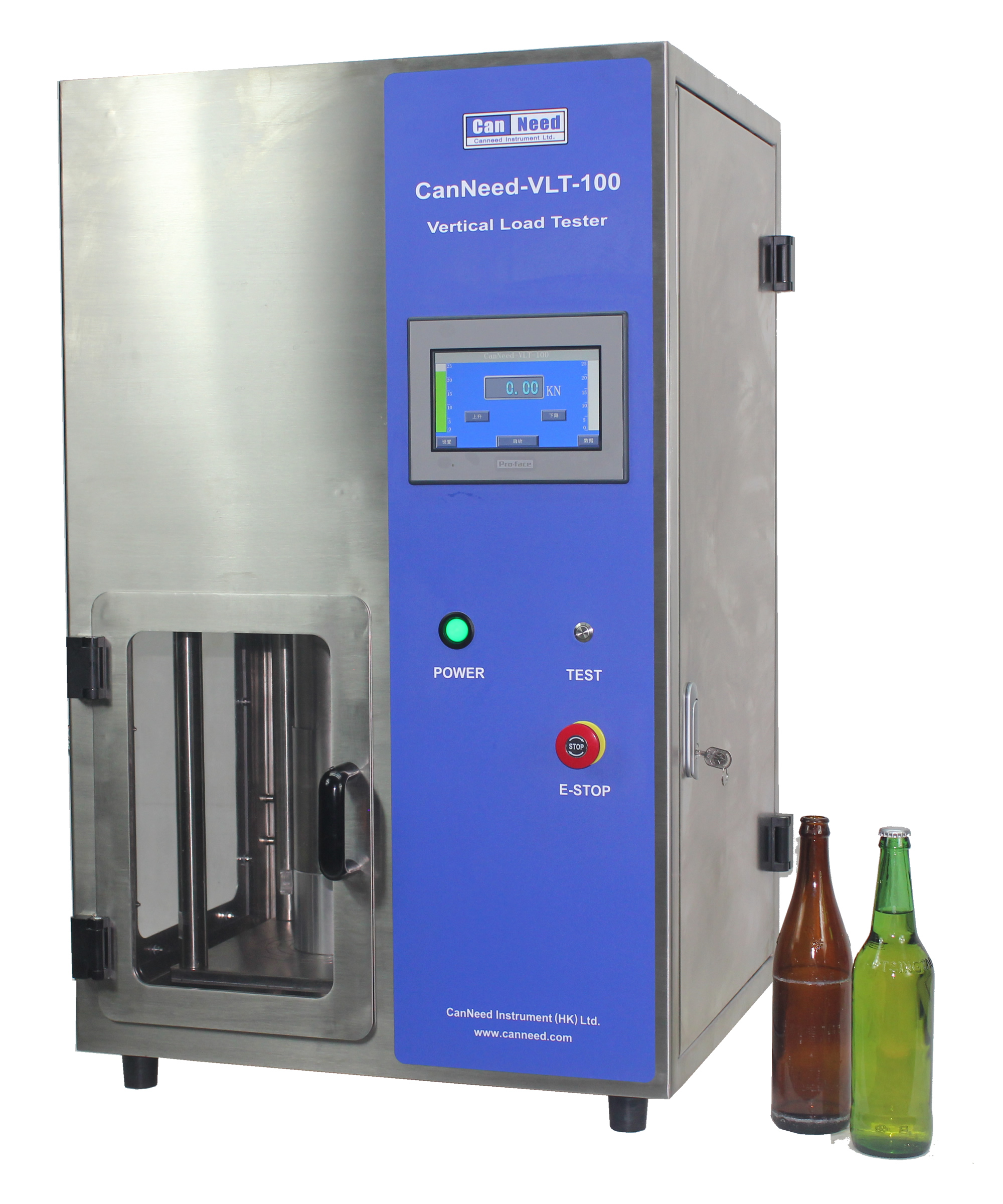 玻璃瓶垂直负荷测试仪 VLT-100