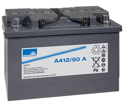 阳光蓄电池A412/50A济南报价型号参数详情
