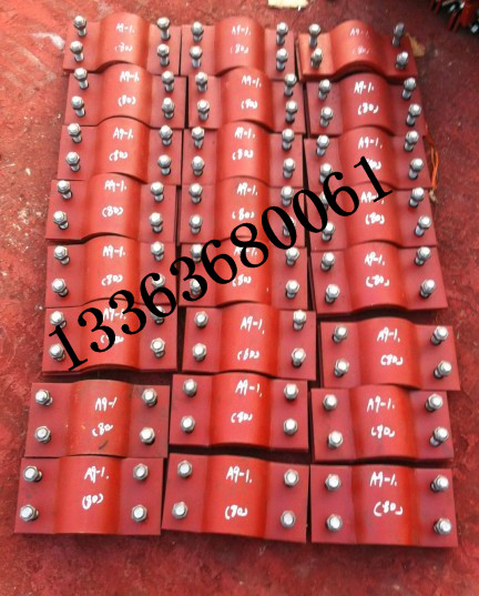 双排螺栓管夹DN25-DN600-沧州孟村加工厂