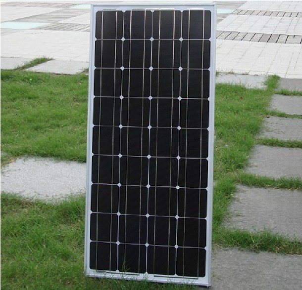 100瓦单晶太阳能电池板100w太阳能板发电板12V