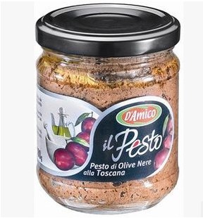 意大利进口 D'AMICO/阿米可 托斯卡纳黑橄榄酱