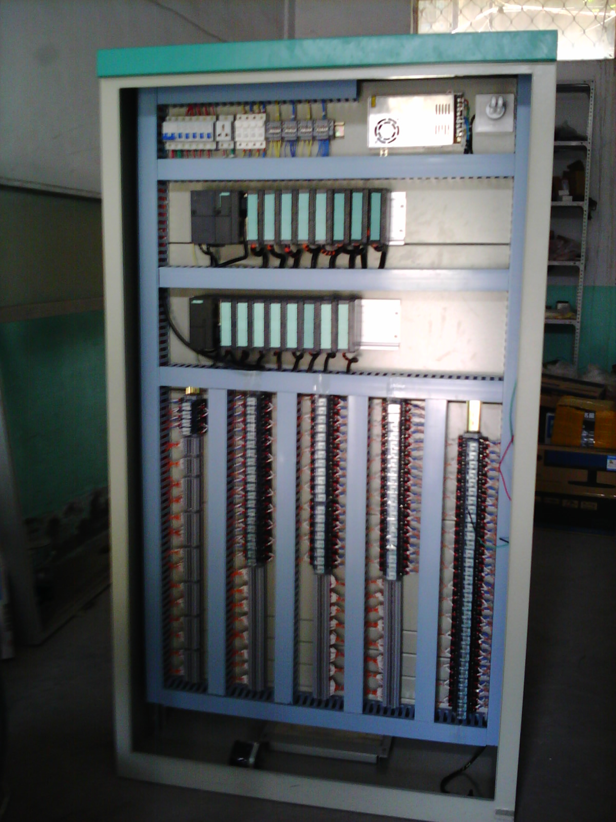 汽车生产线 PLC电气控件柜