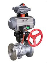 气动O型切断球阀、江苏驰名品牌