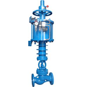 气动高温截止阀、带散热片截止阀