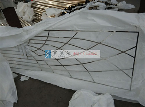 宝山区不锈钢镂空屏风 不锈钢激光镂空