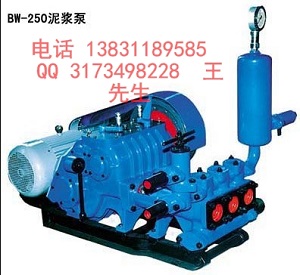 BW200泥浆泵使用说明，BW200泥浆泵作用原理