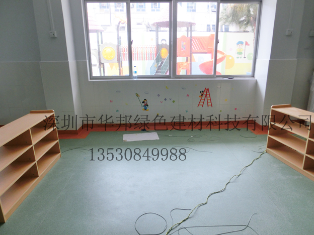 广东PVC地胶办公室地面用防滑胶地板