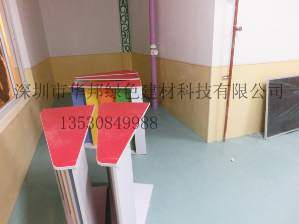 深圳早教中心教室胶地板音乐室PVC地板胶