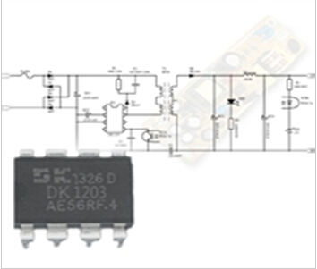 DK1203 小功率离线式开关电源控制芯片