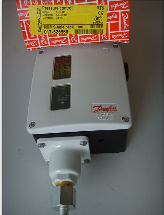 Danfoss RT5压力开关 017-5255 4-17bar G8/3A